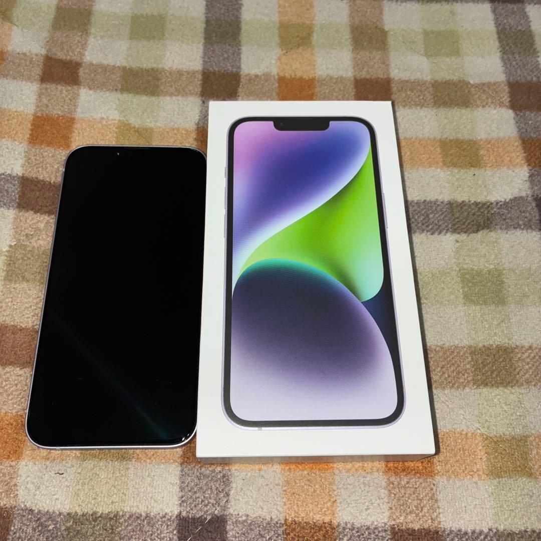 美品です！！Apple iPhone 14 128GB パープル