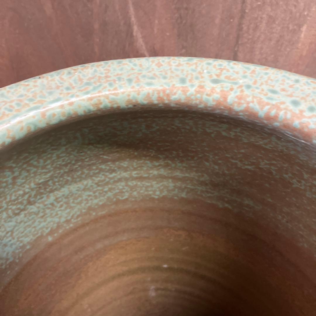 C-5 アンティーク 陶器製 傘立て 和モダン 特大 大型 玄関 置物 飾り