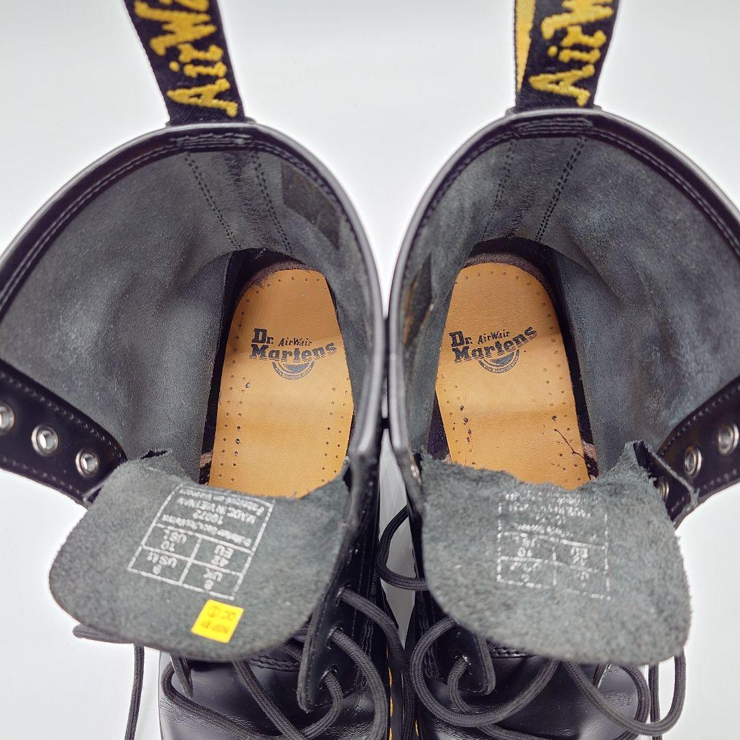 【定番】Dr.MARTENS 10072 8ホール ブラック ブーツ UK8