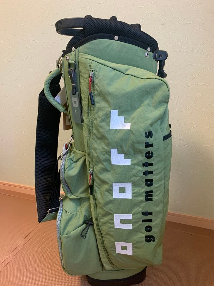 onoff 軽量スタンド キャディバッグ グラスグリーン