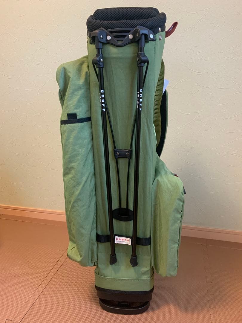 onoff 軽量スタンド キャディバッグ グラスグリーン