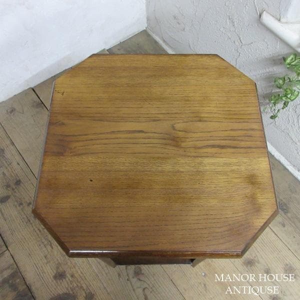 イギリス アンティーク 家具 CC41 ブックテーブル 本棚 英国 6481d