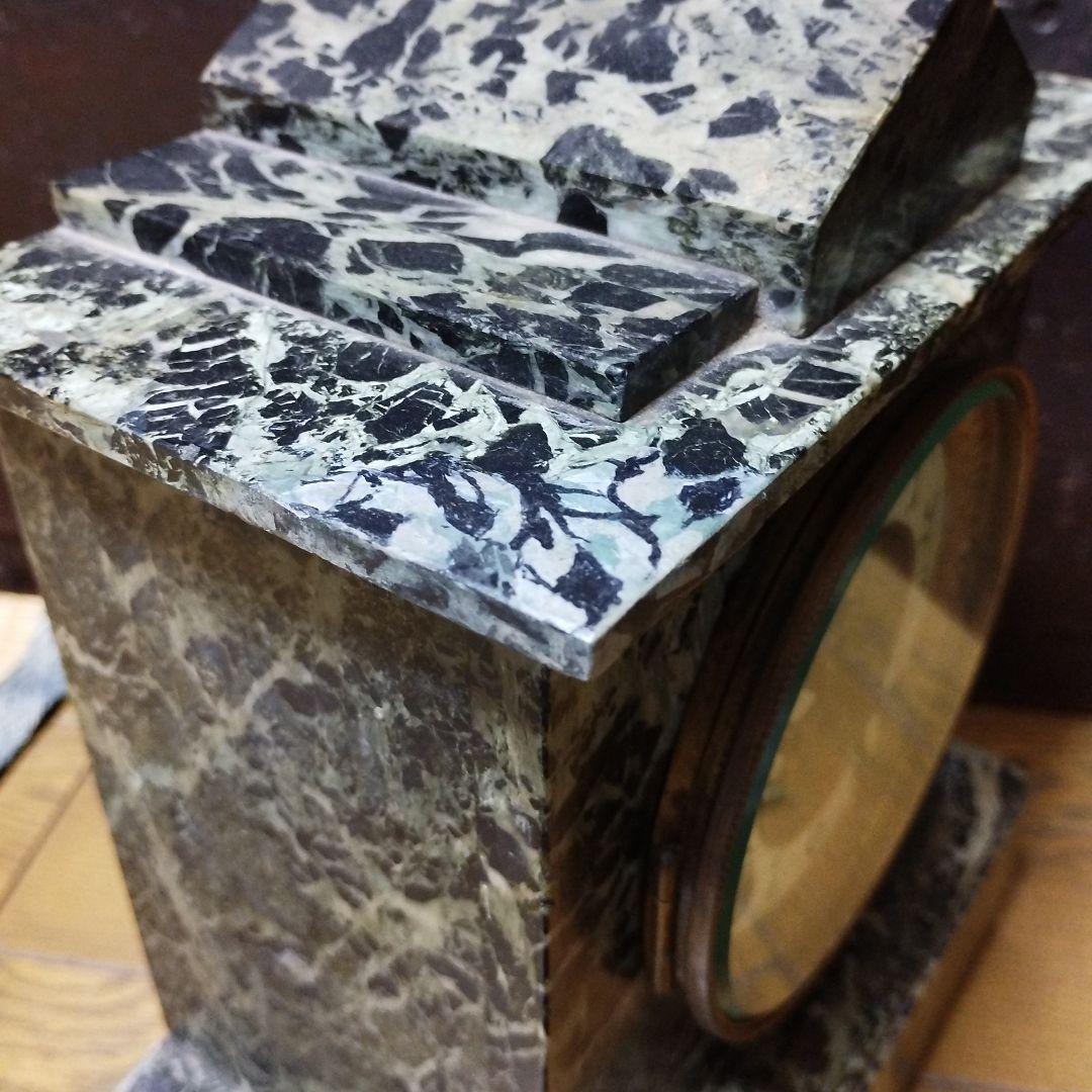 アンソニア置時計　USA製　大理石　アンティーク