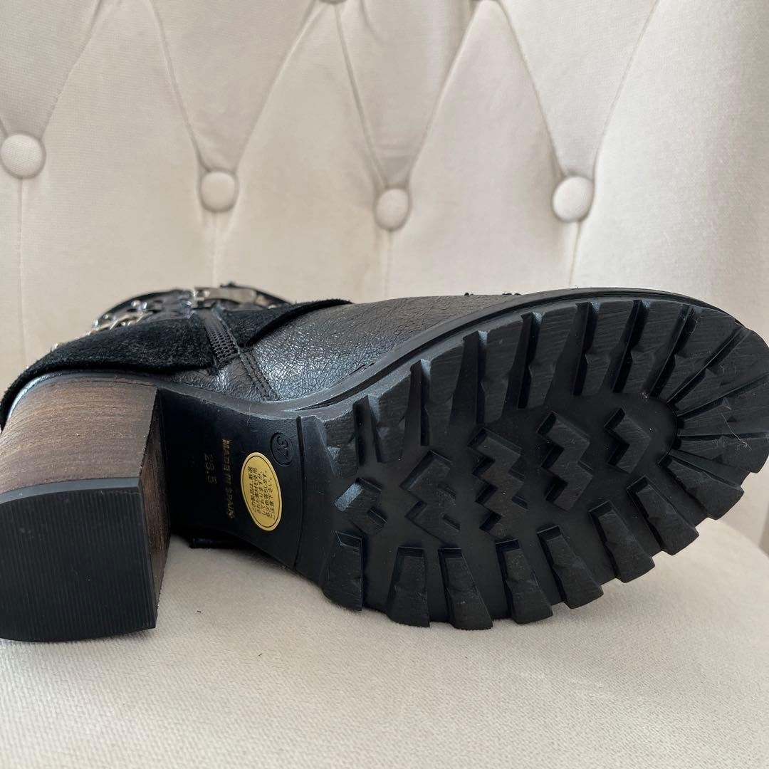 el dantes スペイン製 サイドジップ チェーン y2kフェアリーグランジ