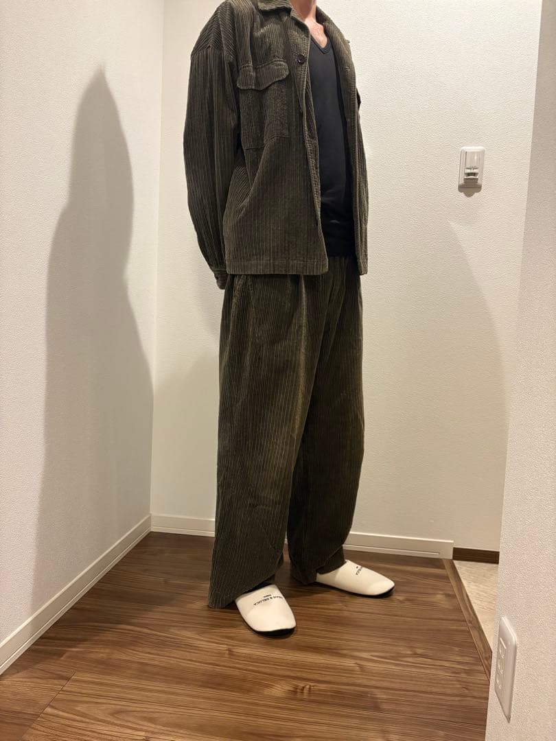 NUMBER (N)INE コーデュロイ　セットアップ