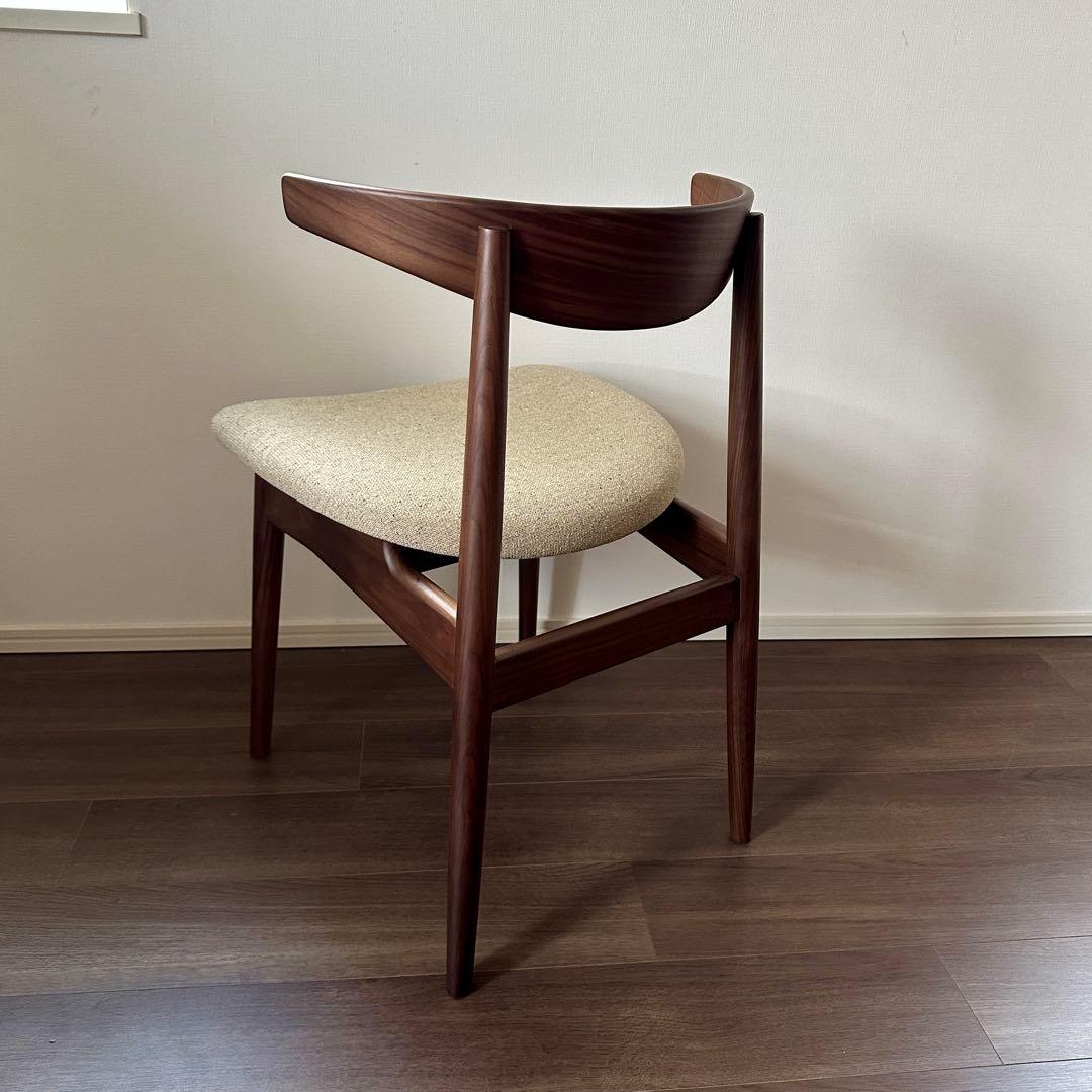 ダイニングチェア ウォールナット無垢 【辻製作所】アームチェア