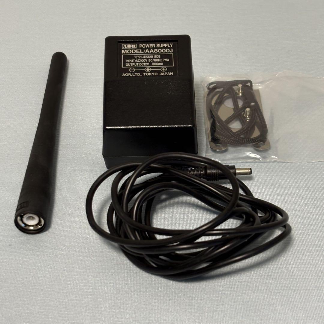 AOR AR8000 ワイドバンドレシーバー ＋ AH-210R ロッドアンテナ
