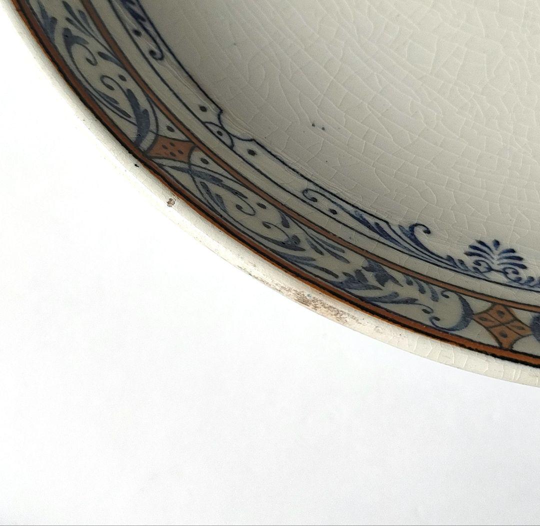 希少　美品　クレイユモントロー　コンポティエ　フランスアンティーク