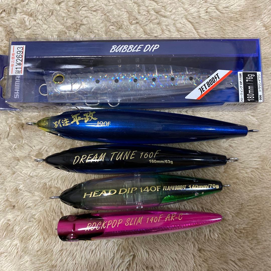 SHIMANOトップウォーター 5本セット