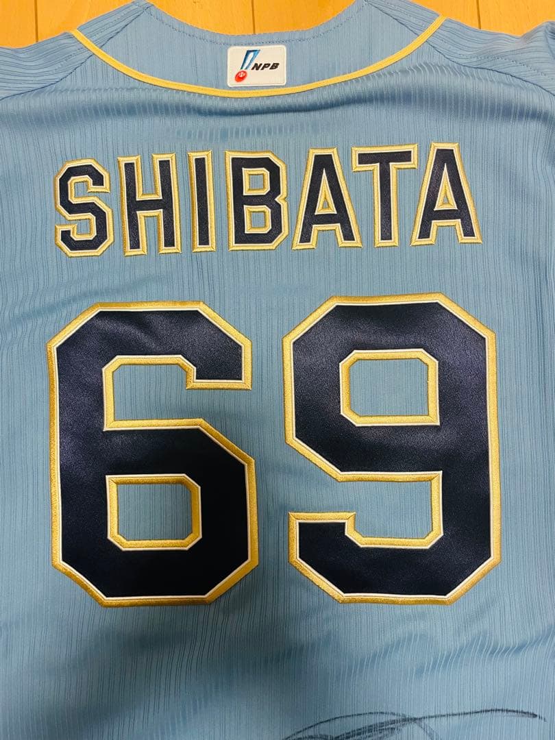 オリックス・バファローズ 柴田健斗 実使用 サイン ユニフォーム