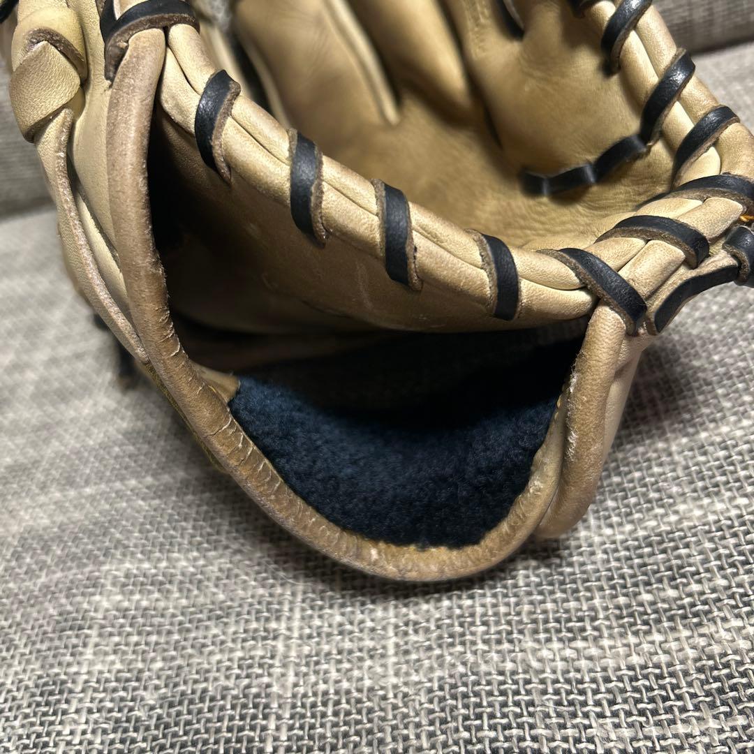 ZETT 軟式用グローブ ベージュ 源田モデル 内野用