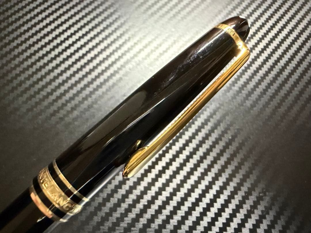 極美品 モンブラン マイスターシュテュック 144 ブラック 中白 M 万年筆