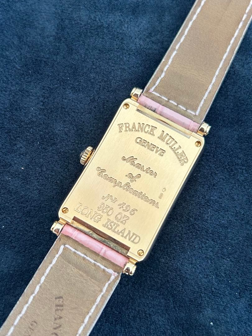 フランクミュラー 950QZ ロングアイランド K18 5N クォーツ