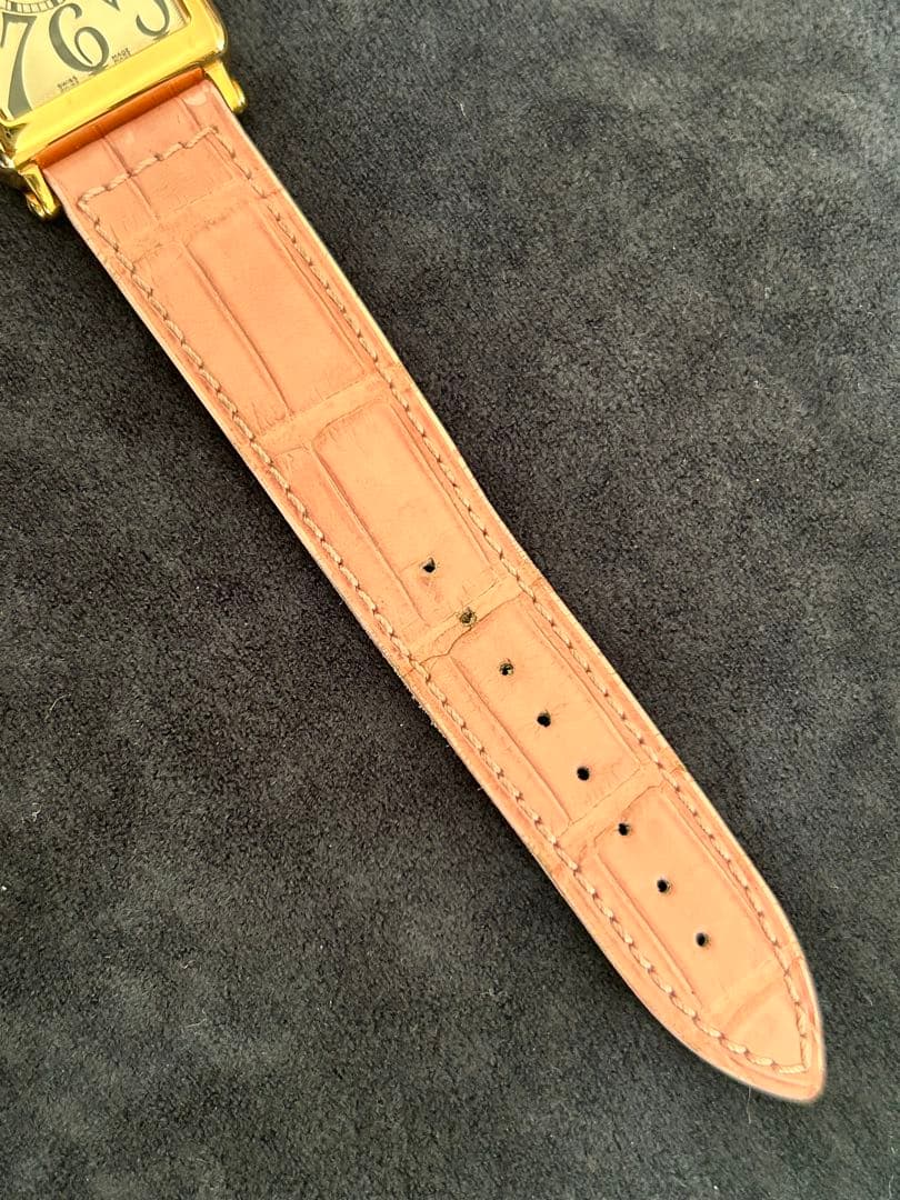 フランクミュラー 950QZ ロングアイランド K18 5N クォーツ