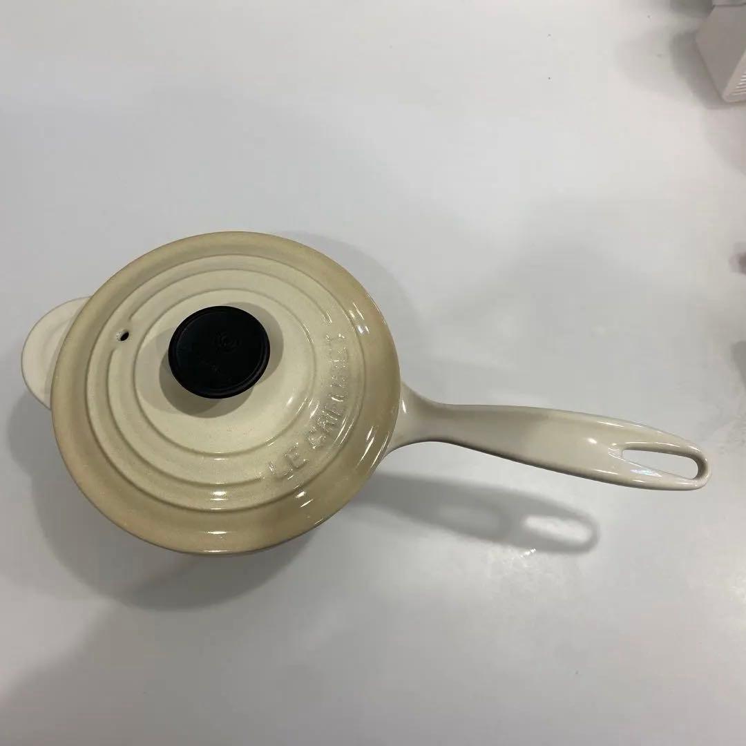 ル・クルーゼ ベージュ 鋳鉄 片手鍋