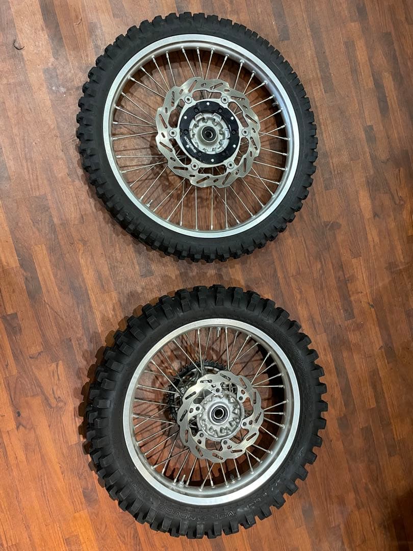 ヤマハ　WR250X オフロードホイール前後セット