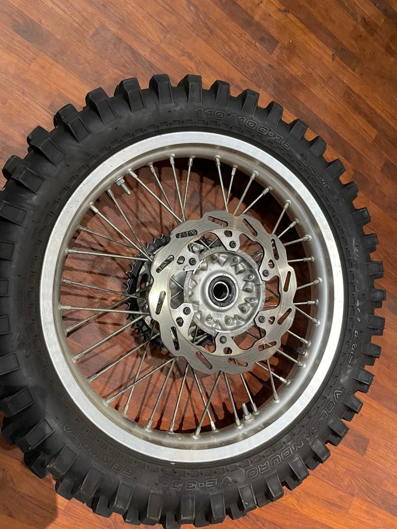 ヤマハ　WR250X オフロードホイール前後セット