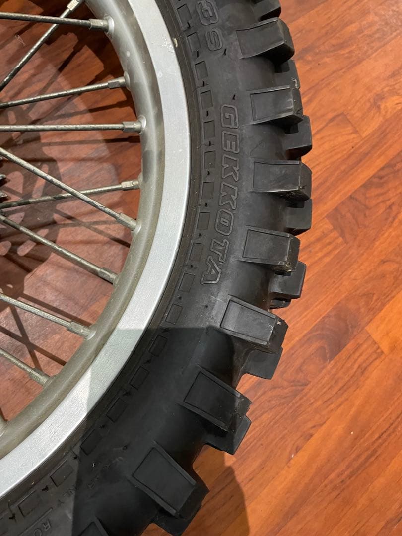 ヤマハ　WR250X オフロードホイール前後セット