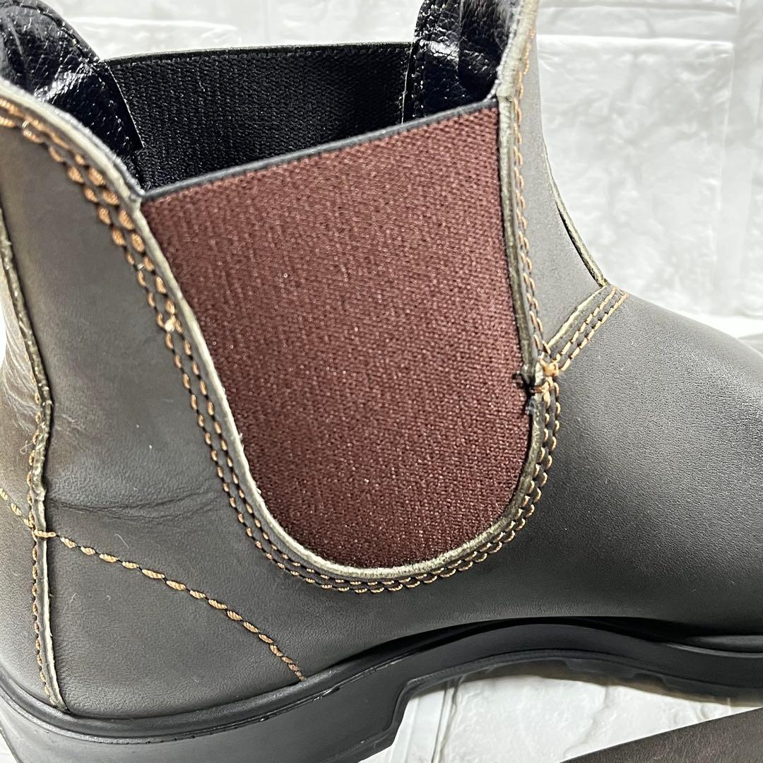 【極美品】blundstone チェルシーブーツ　サイドゴア　23.5-24㎝