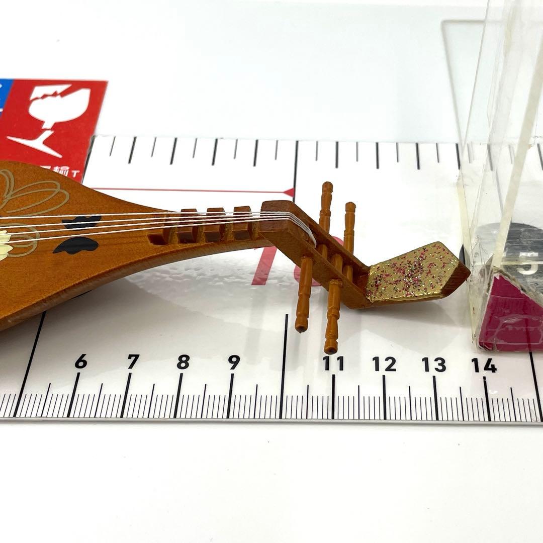 ひな祭り　桃の節句　雛道具　花柄びわ&お琴貝セット