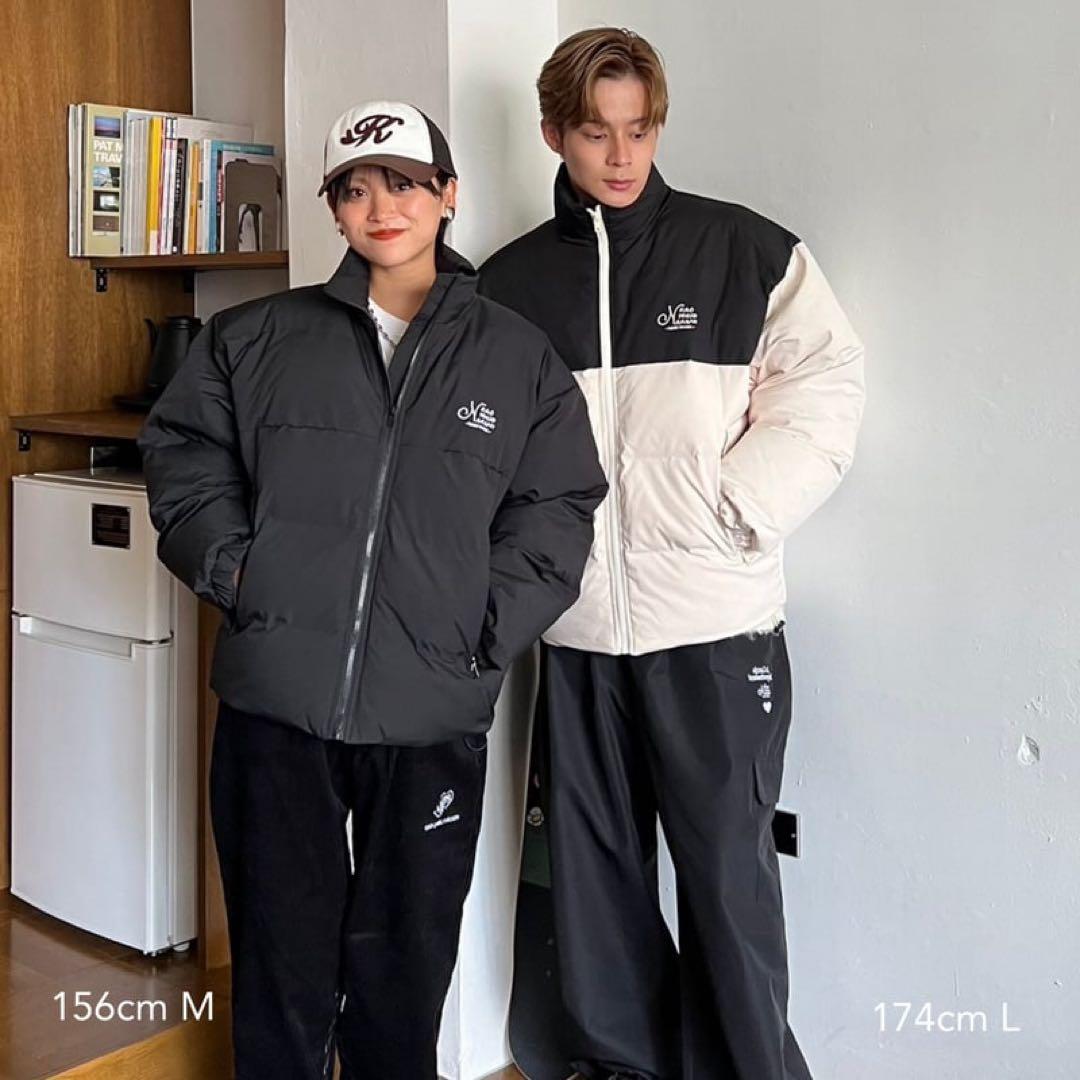 kaoyorinakami ダウンジャケット black＆black L