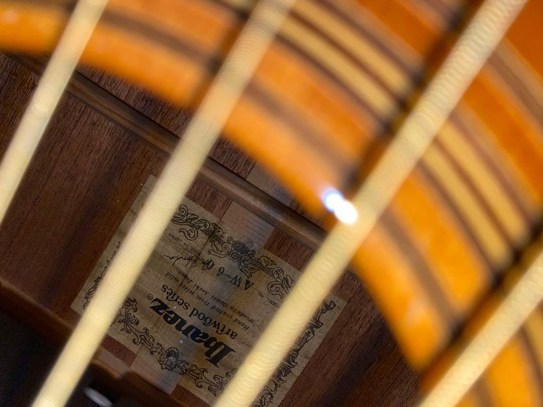 アコースティックギター　ibanez