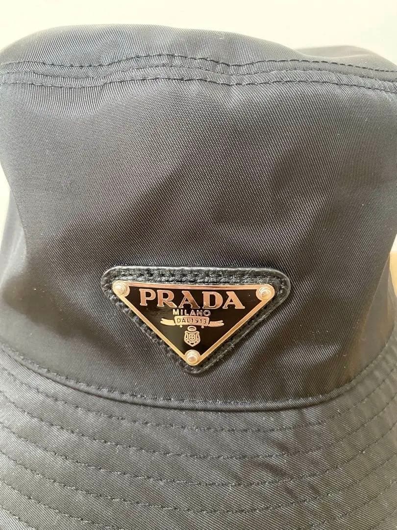 PRADA バケットハット ブラック M
