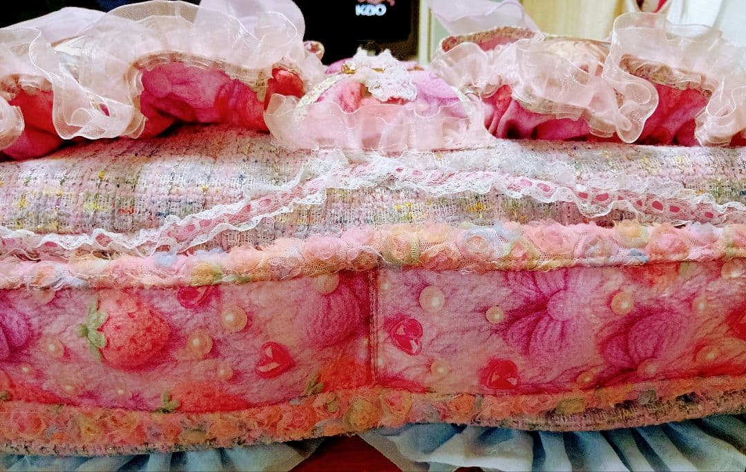 女の子パネル♡ハンドメイドバッグ♡