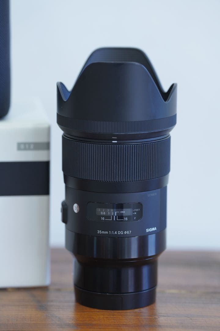 SIGMA 35mm F1.4 DG HSM単焦点レンズ　SONY E-マウント