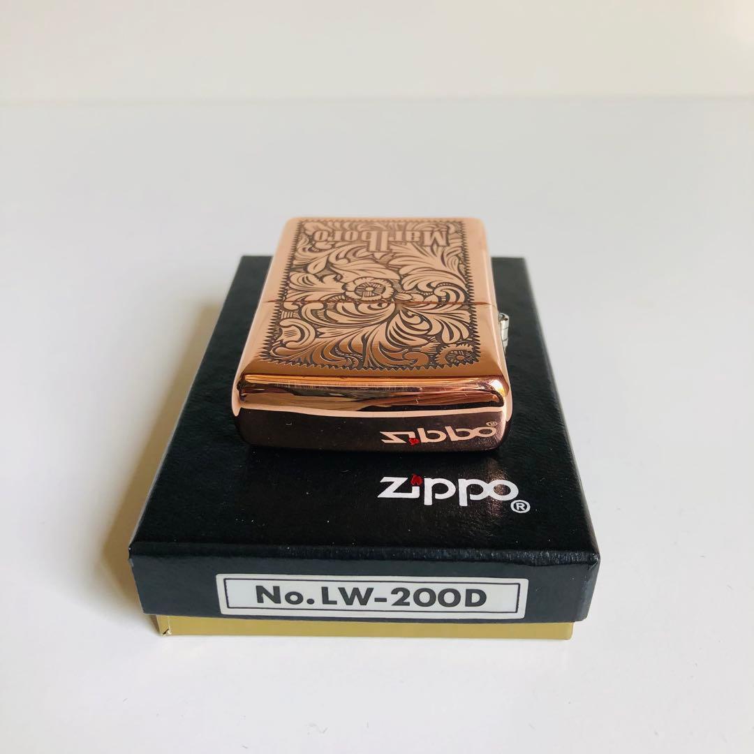 超レア未使用 に近いソリッドカッパー マルボロCOPPER ZIPPO