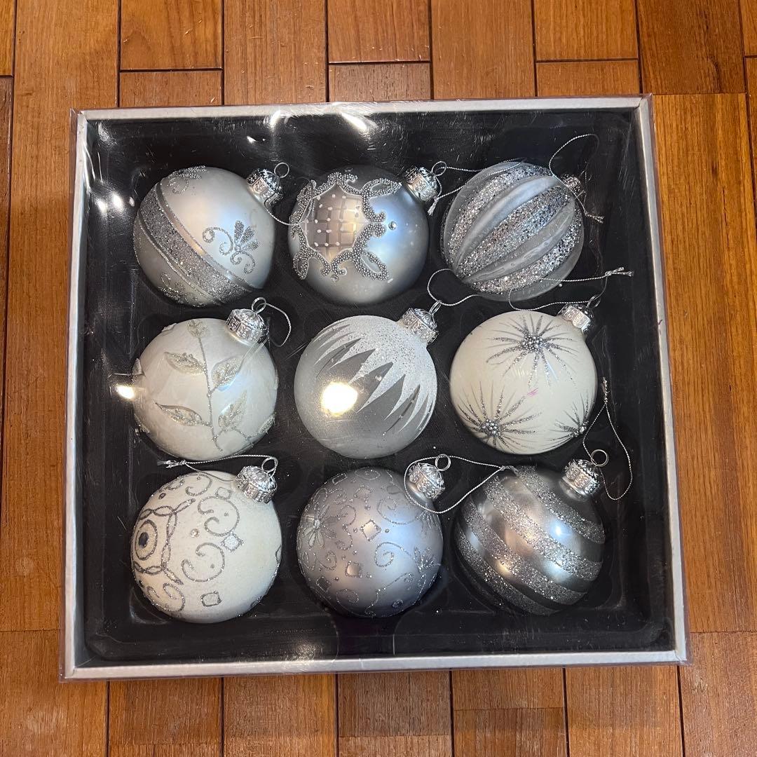 クリスマス オーナメントコストコ 18個セット ガラス製 クリスマスツリー