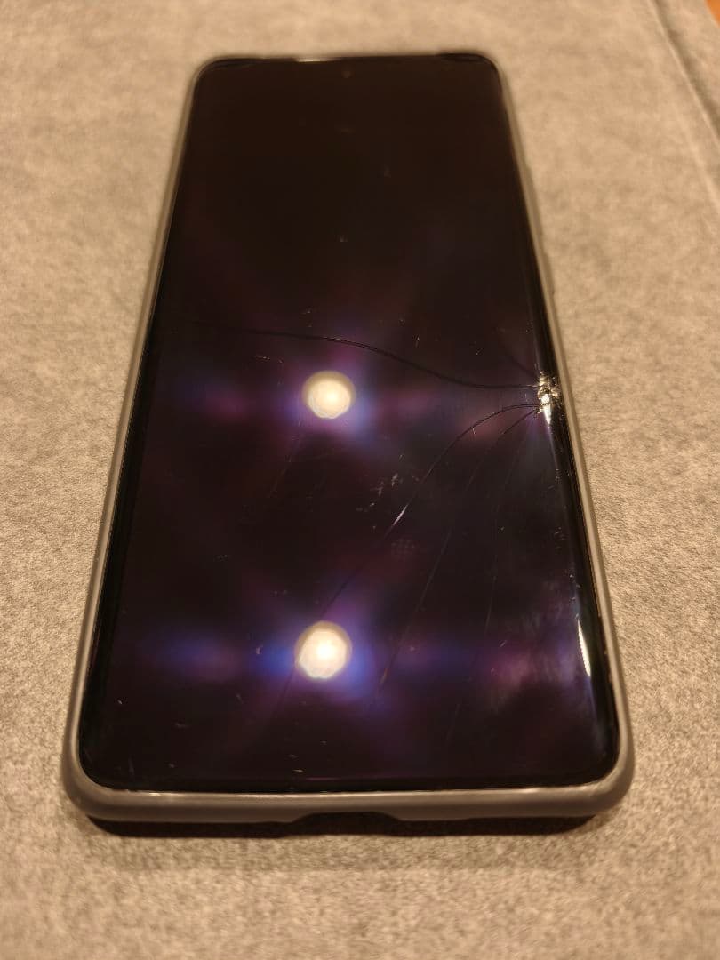 OPPO Reno 10 Pro グレー 充電器、箱付き 画面割れあり