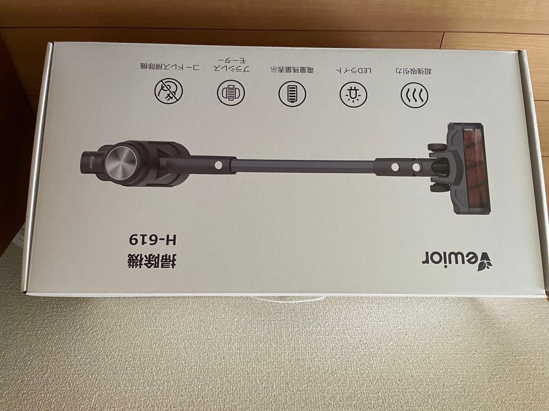 VEWIOR 掃除機 コードレス38000pa強　0