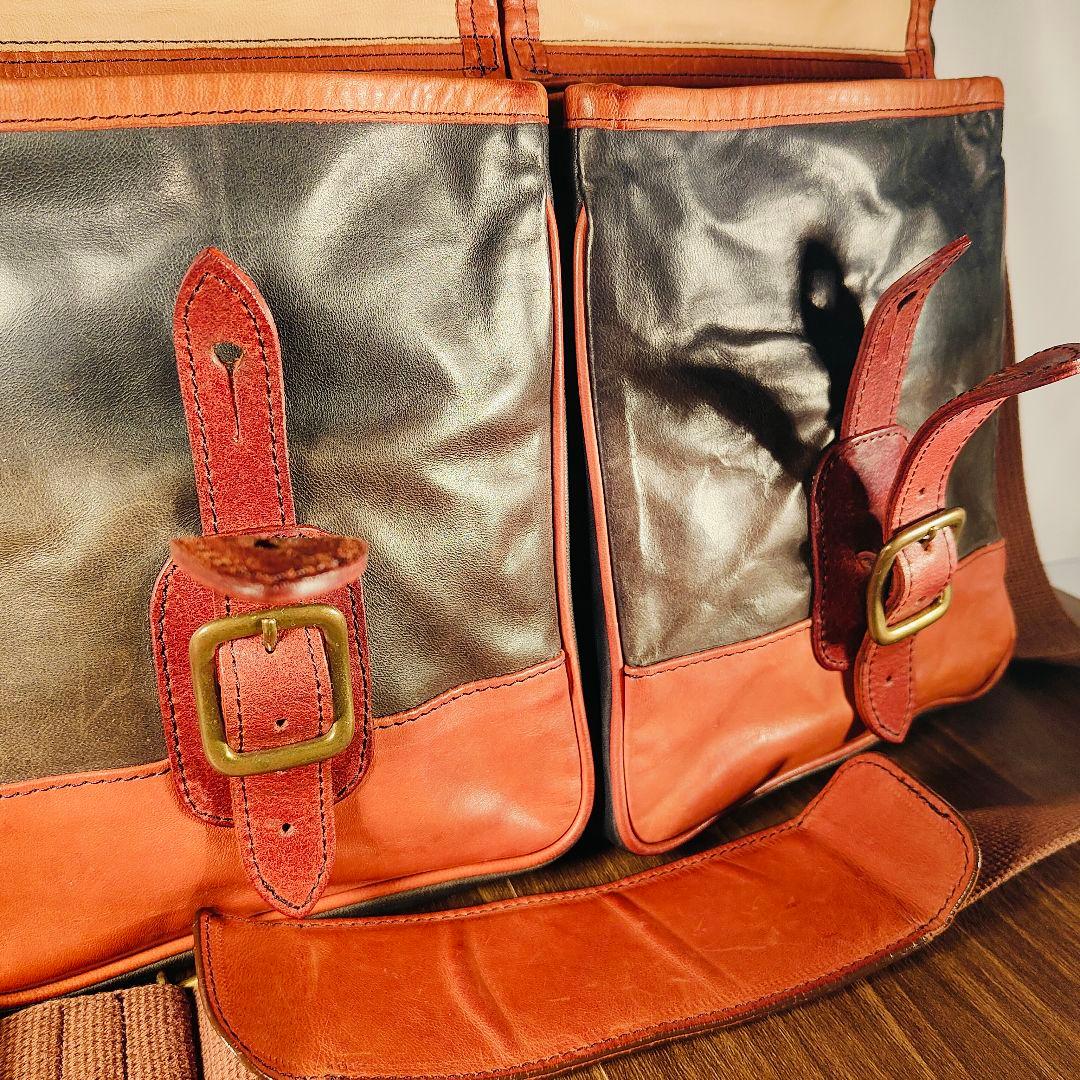 【極艶コードバン×ホースハイド】総馬革高級ビジネスバッグ　2way 日本製正規品