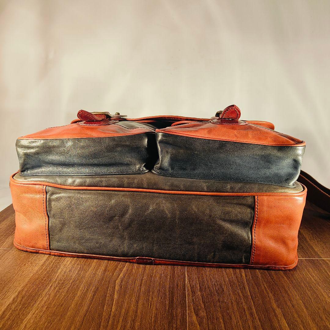 【極艶コードバン×ホースハイド】総馬革高級ビジネスバッグ　2way 日本製正規品