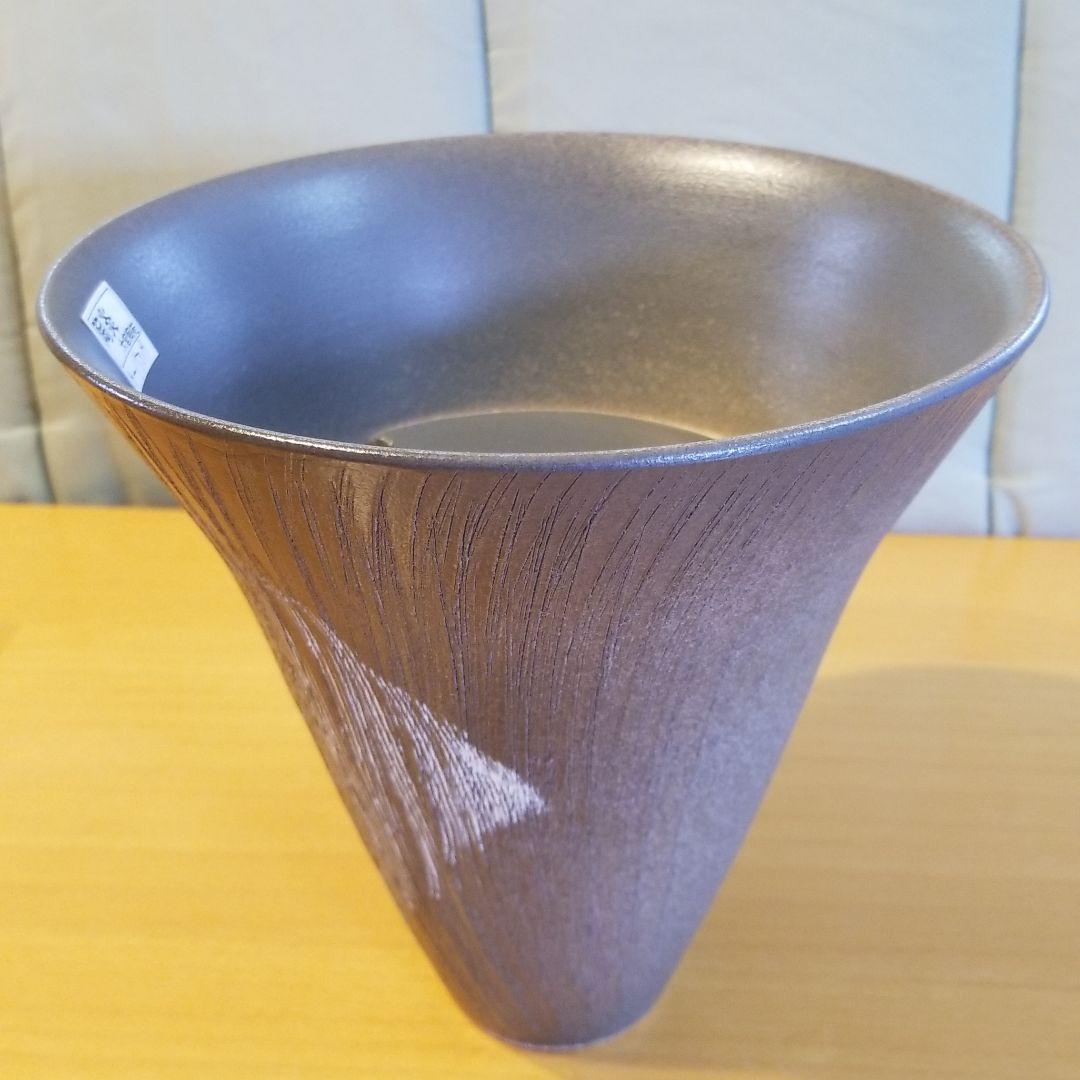 花器 剣山受け台付き 美品 箱付き