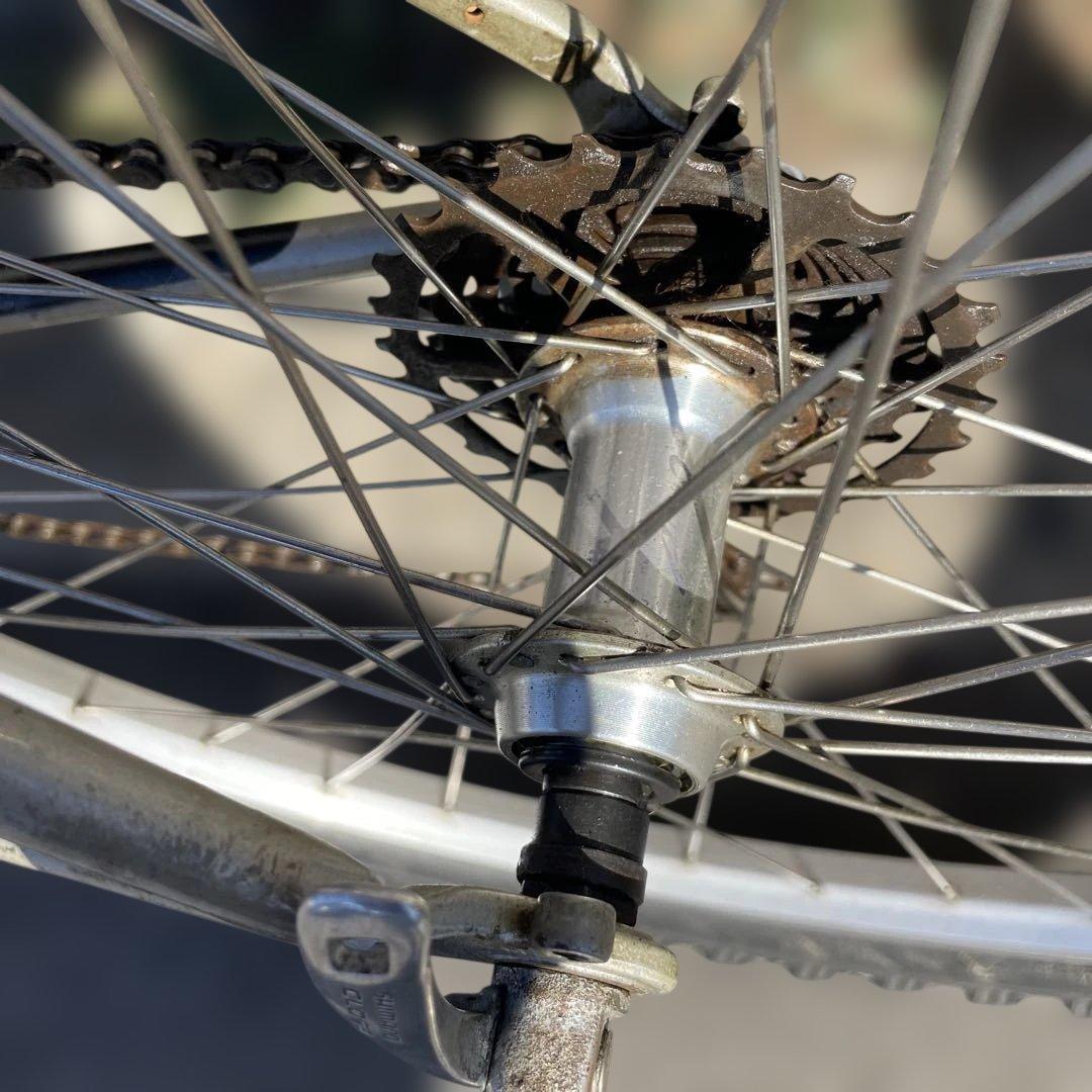 LAND-GEAR８２００　オールド　クロモリMTB 26 レストアベース