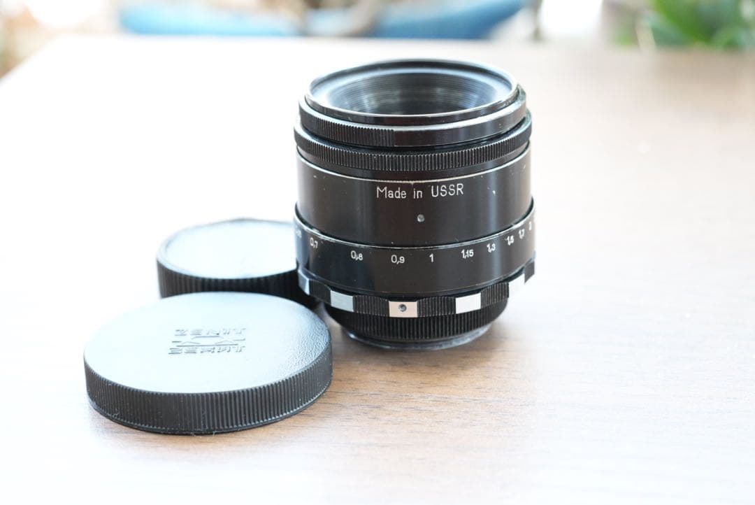 分解清掃済 ゼブラ Helios-44-2 58mm f2 ぐるぐるボケ 011