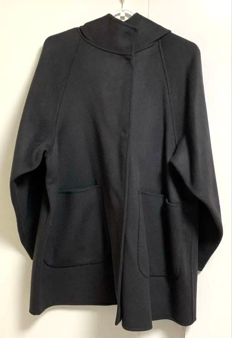 【未使用タグ付き】IENA SUPER120 ダブルフェイスフードコート 36