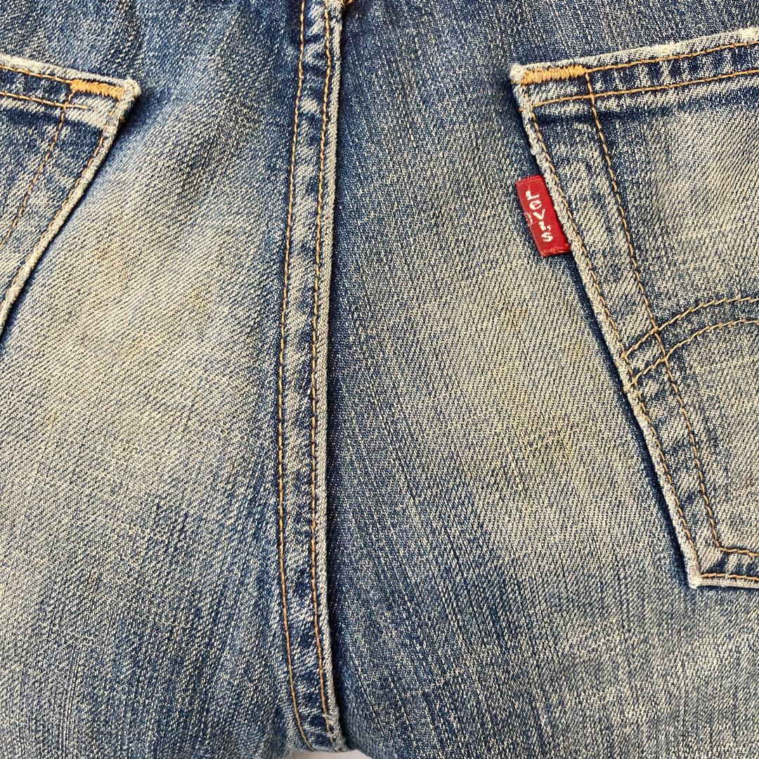 ★送料無料★Levis501★濃紺インディゴ 鬼ヒゲ ★00年代☆W32