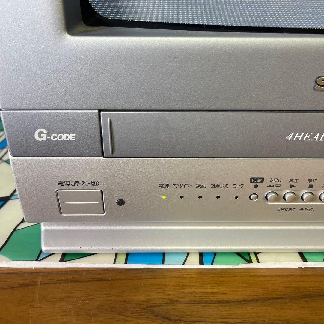 【美品】ブラウン管テレビ　SHARP テレビ&VHSビデオVT-14GH10