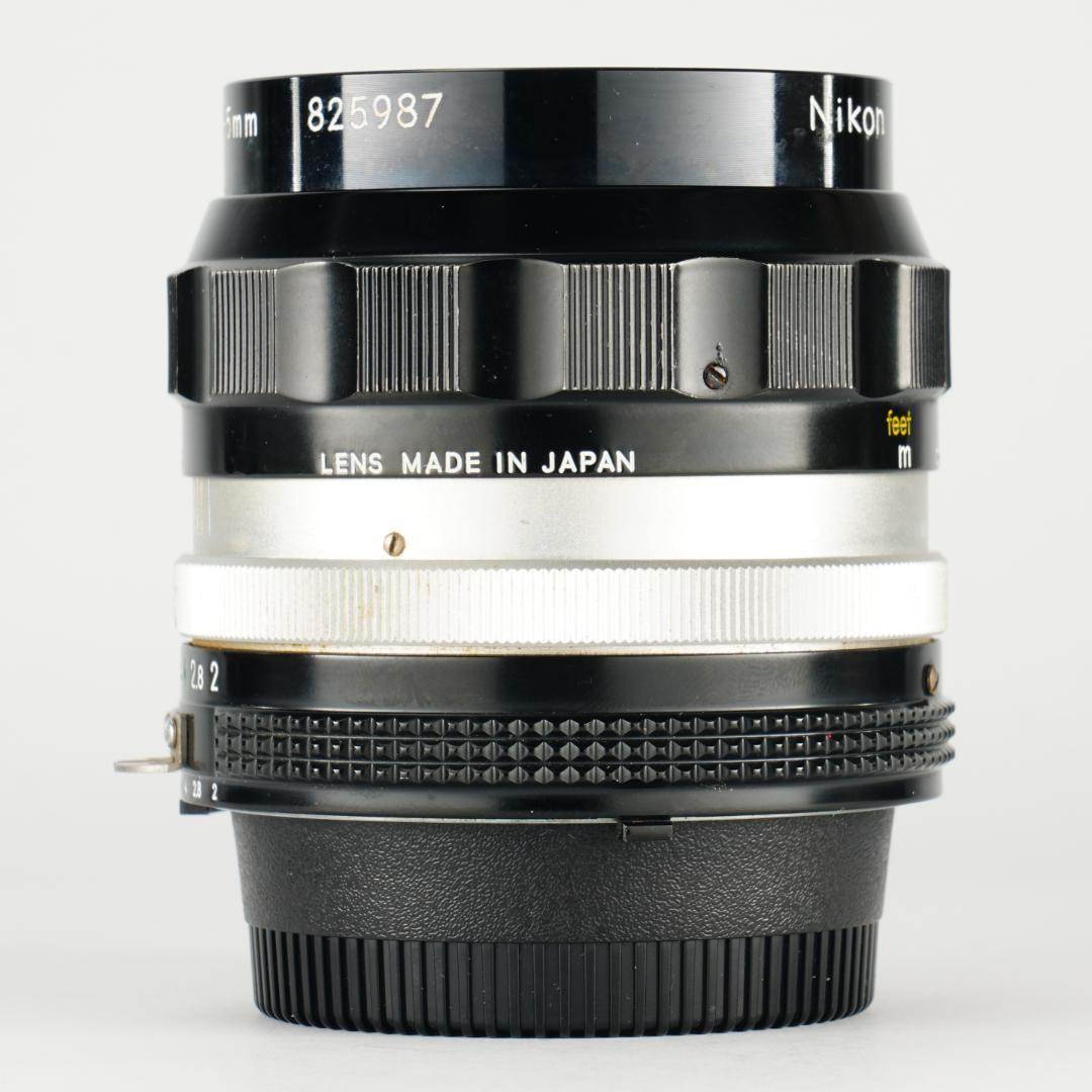 【Ai改】 ニコン Nikkor-o Auto 35mm F2 987
