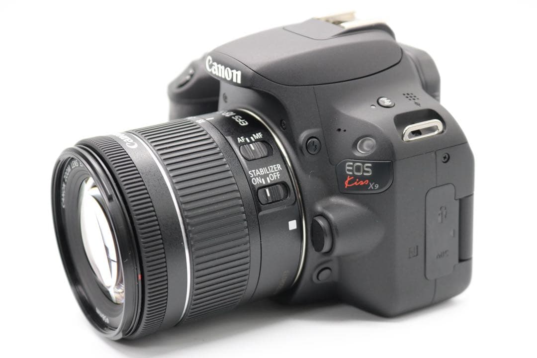 ボディ新品級 【Canon EOS Kiss X9 ダブルレンズセット】