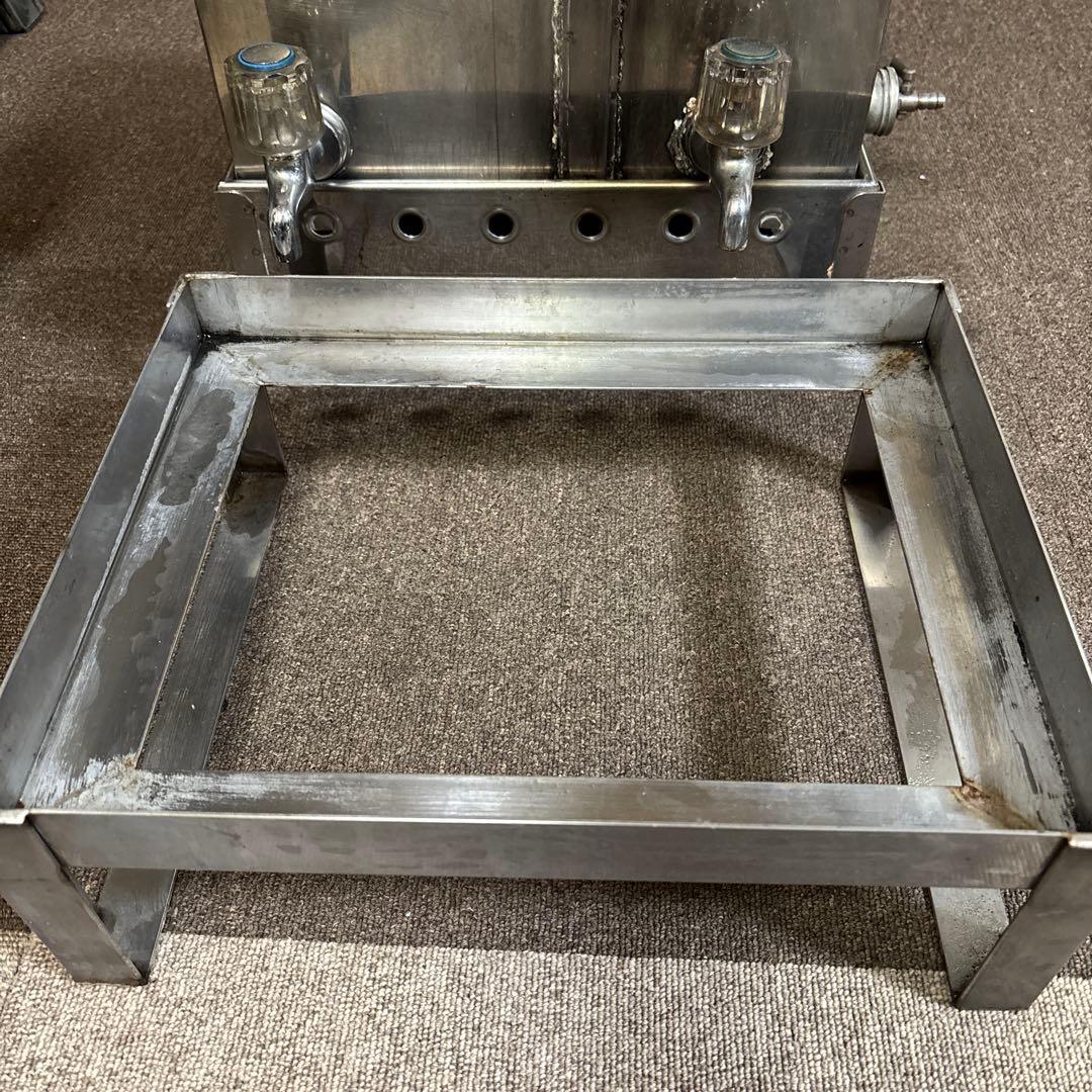 【希少業務用燗銅壺】涌井工業 ステンレス6連スチーマー 都市ガス 熱燗と蒸し器