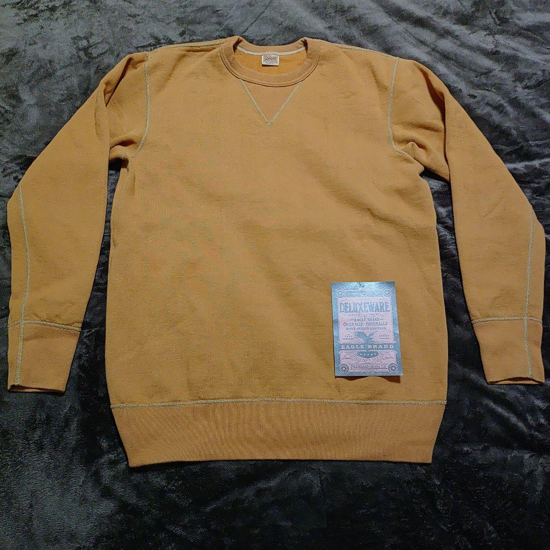 デラックスウェア S101-P-YE1 無地スウェット-S101P XL