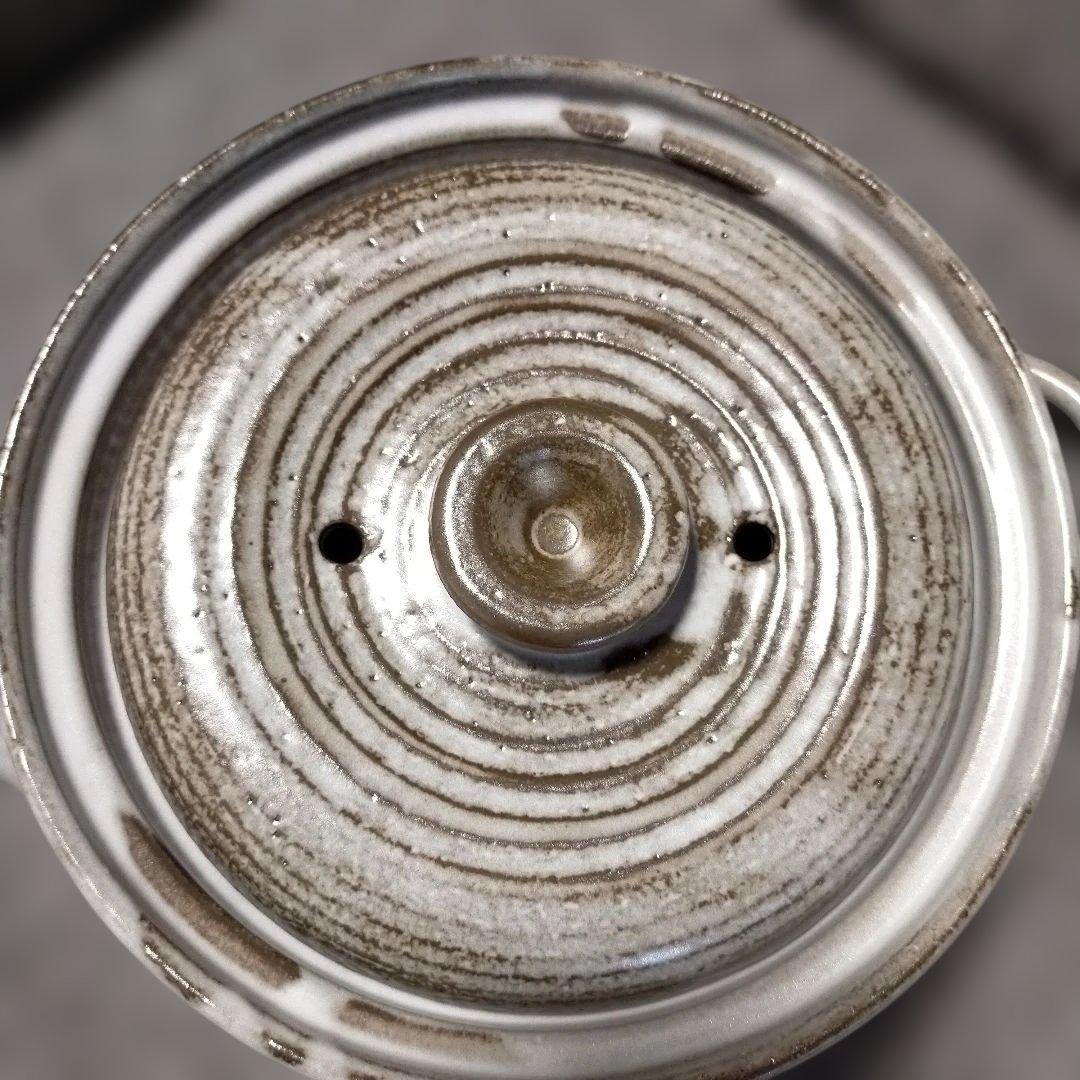 たち吉 白刷毛目 土鍋 ご飯鍋 3合炊き 元箱有り