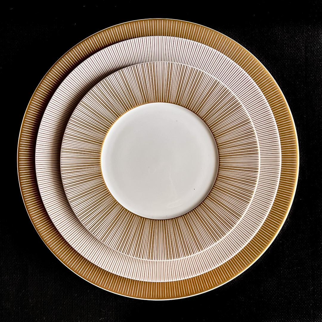 ★新品未使用　超美品★フランスBernardo ゴールド　大皿　サービスプレート