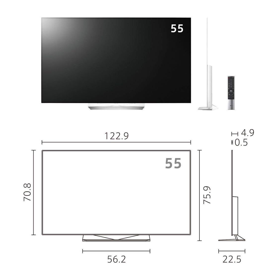 限定地域1000円でお届け！LG OLED55B7P 55インチ 4K 有機EL