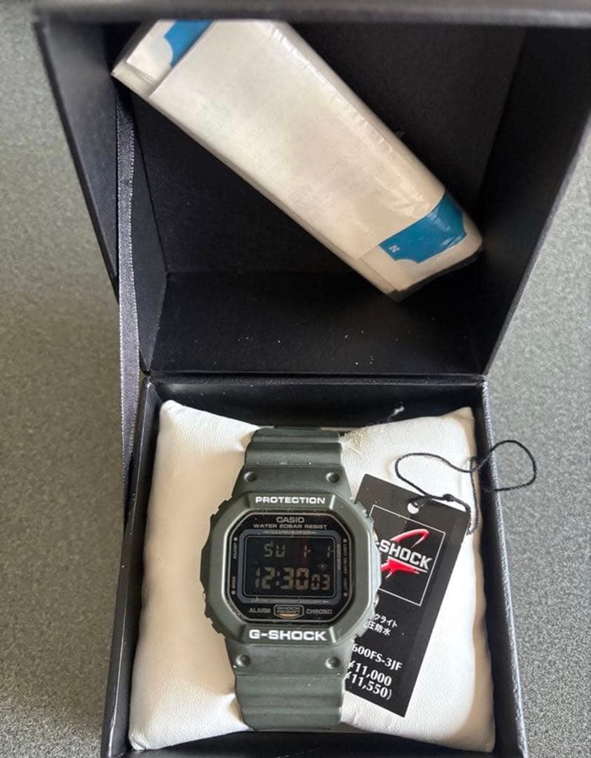 美品　G-SHOCK DW-5600FS-3JF グリーン　キムタクHERO