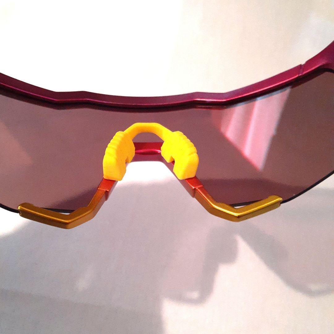 中古 100% SPEEDCRAFT タティス ワンハンドレッド サングラス